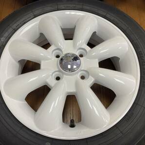 ◆新品タイヤ付き◆仕上げ済み◆LaLa Palm ララパーム KC-8 14インチ◆BS ニューノ 155/65R14 2023年製造付き◆ムーヴキャンバス サクラ 他の画像3