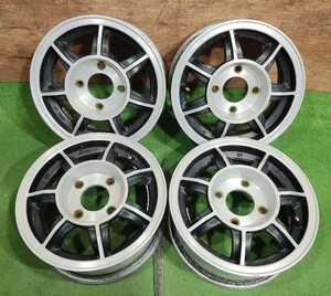 【HAYASHI RACING STREET FF】13X5 1/3J ET37 4H/114.3 4本セット！