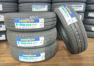 ★未使用タイヤ★ 195/60R17 GOODYEAR EFFICIENT GRIP ECO EG02【2021年】4本セット！(6S-147-B)