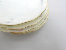 ★NARUMI★ナルミ　BONE CHINA　花模様　金彩　カップ＆ソーサー　４客セット_画像9