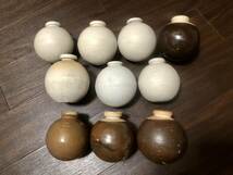 天佑、　　日本軍　海軍　陶器製　四式手榴弾　10個セット_画像2