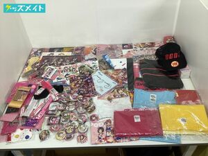 BanG Dream! バンドリ！ グッズ まとめ売り Poppin’Party 缶バッジ クリアファイル Tシャツ キャップ 他
