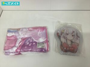 【現状】Vtuber ホロライブ グッズ まとめ売り 百鬼あやめ 誕生日2021記念グッズ ブランケット マウスパッド フルセット