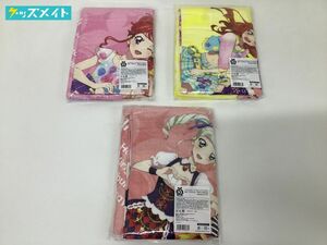 【未開封】アイカツ!シリーズ 5thフェスティバル!! BIG TOWEL DREAMING season：いちご, あかり, ゆめ 計3点