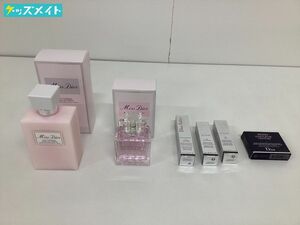 [ present condition ]Diortei all cosme set sale mistake Dior body milk mistake Dior blue ming bouquet lip gloss other total 6 point 