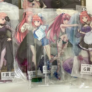 【現状】五等分の花嫁 グッズ まとめ売り クリアポスター アクリルスタンド ブックカバー 他 / ごとはなの画像7