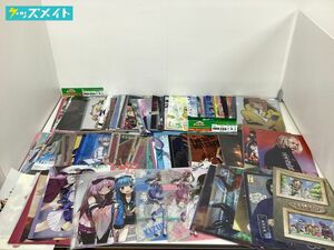 【現状】アニメ ゲーム グッズ クリアファイル まとめ売り 鬼滅の刃 ワンピース ヒプノシスマイク 他