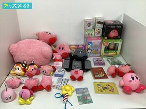 【同梱不可/現状】星のカービィ グッズ まとめ売り ヌードルタイマー ぬいぐるみ 小皿 他