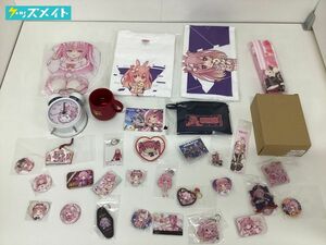 [ present condition ]Vtuber Re:AcT. bear Ribon goods set sale acrylic fiber stand mouse pad T-shirt other / virtual YouTuber