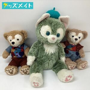 【現状】ディズニーシー グッズおまとめ ぬいぐるみ ジェラトーニ ダッフィー 計3点 汚れあり