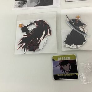 【現状】BLEACH 千年血戦篇 等 グッズ アクリルスタンド, クリアファイル, アクリルコースター 他 まとめ売りの画像7