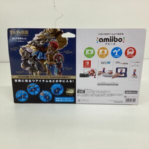 【未開封】任天堂 amiibo ゼルダの伝説シリーズ ブレス オブ ザ ワイルド 四人の英傑セットの画像4