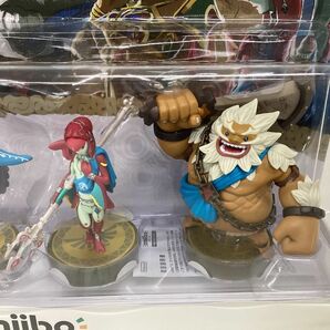 【未開封】任天堂 amiibo ゼルダの伝説シリーズ ブレス オブ ザ ワイルド 四人の英傑セットの画像3