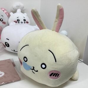 【現状】 ちいかわ グッズ まとめ売り ぬいぐるみ ルームシューズ 巾着 他 うさぎ まじかるちいかわの画像9