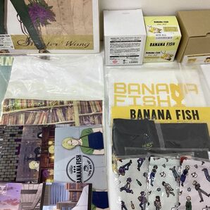 【現状】BANANA FISH グッズおまとめ Tシャツ ビッグ色紙 クリアファイル コースターセット 他 / バナナフィッシュの画像4