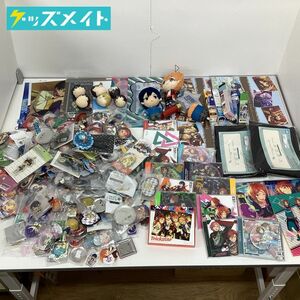 【同梱不可/現状】 あんさんぶるスターズ！グッズ まとめ売り缶バッチ CD クリアファイル 他 / あんすた