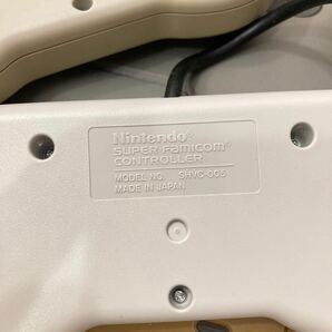 1円〜 通電確認済み Nintendo 任天堂 スーパーファミコン SFC ニンテンドー 箱 ACアダプタ RFスイッチ 付きの画像8
