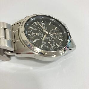 1円〜 稼働品 SEIKO セイコー クロノグラフ CHRONOGRAPH 7T92-0DW0 メンズ 腕時計の画像3