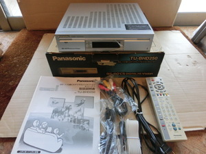 通電確認のみ◆パナソニック/Panasonic◆BS・110度CSデジタルハイビジョンチューナー TU-BHD250◆日本製