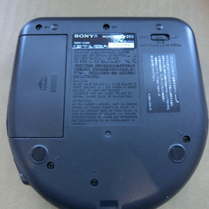 ジャンク2点◆SONY/ソニー◆Discman ESP D-265◆WALKMAN CASSETTE PLAYER WM-501◆CD カセット ディスク ウォークマン ポータブルプレーヤの画像3