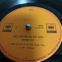 ジョニー　レイ　jonnie ray 雨に歩けば　just walking the rain 4曲入りコンパクト盤　ep 7inch オールディーズ　oldies_画像3