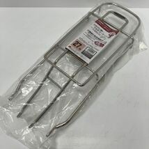 【未使用】27インチ リアキャリア 荷台 リヤキャリア SHOWA INDUSTRIES シートピン止め 低床用 耐荷重27kg 自転車 菅F-40_画像1