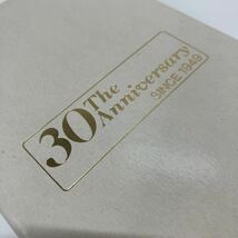 80's BRIDGESTONE ブリヂストン 30周年 30th Anniversary ネクタイ 茶 ブラウン 総柄 ロゴ シルク素材 レトロ ビンテージ レア　菅M-4_画像9