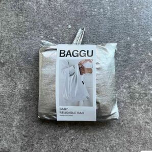 baggu メタリックシルバー　baby