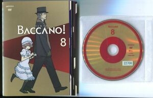 ●A3811 R中古DVD「バッカーノ！ BACCANO!」全8巻 ケース無 声：小野坂昌也 レンタル落ち