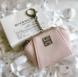  with translation unused genuine article Givenchy earphone case Novelty baby pink AirPods Givenchy Mini pouch nylon 