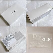 レア 訳あり 未使用本物 christian dior ふわふわ ポーチ ホワイト ゴールド プレステージ ノベルティ スクエア 化粧ポーチ コスメポーチ_画像2