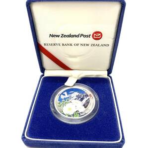 2007年 ニュージーランド 1ドル プルーフ銀貨幣 アオラキ/マウント・クック New Zealand Silver Proof Coin One Dollar店舗受取可の画像2