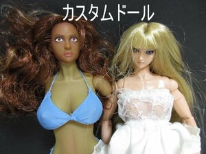 XB402△カスタムドール / 綺麗な女性 / 全高27cm / 28cm / 人形 // 計2点 // コレクションドール / 現状渡し