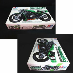 XB648△タミヤ/1/12オートバイシリーズ/プラモデル/ カワサキ / KR500 グランプリレーサー / KR1000F 耐久レーサー / 計2点 /未組立/現状渡の画像10