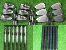 hvc-153 中古　テーラーメイド/TaylorMade M6/RBZ/rac OS、キャロウェイ/X-FORGED等　13本　フルセット　バッグ付き_画像5