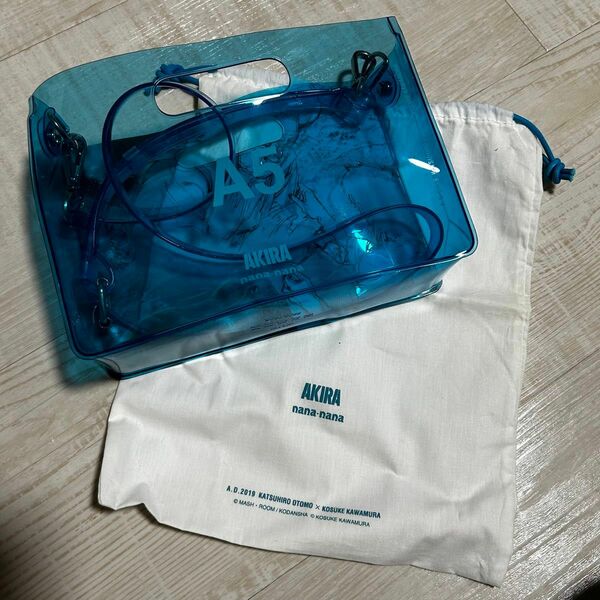 AKIRA × nana-nana A5 ショルダーバッグ 内袋付き