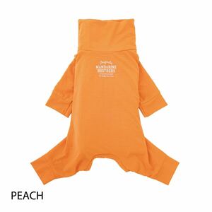 NEWカラー 【5L PEACH】マンダリンブラザーズ MANDARINE BROTHERS インセクトシールドスキンタイトスーツ 着るだけ虫除け　防虫　大型犬