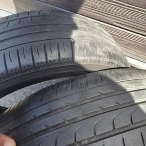 中古２本セット バリ山ではないですけど使えます ヨコハマブルーアース 165/55R15 75V RV-02CKの画像5