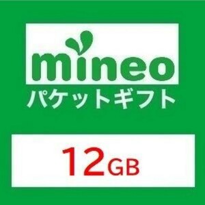 【12GB】マイネオ mineo パケットギフト ②