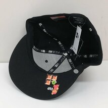 B737a [未使用品] NEW ERA ニューエラ SUPER MARIO BROTHERS スーパーマリオブラザーズ キャップ 8 63.5cm ブラック | ファッション小物 G_画像4