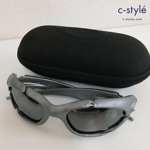 N659a [人気] OAKLEY オークリー サングラス グレー PLATE | ファッション小物 Gの画像1