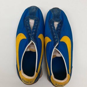 B775b [難あり] NIKE ナイキ CORTEZ コルテッツ スニーカー 9・1/2 ブルー系 台湾製 ヴィンテージ NYLOW ナイロン | シューズ Kの画像3