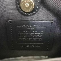 N902b [人気] COACH コーチ ハンドバッグ ブラック×ブラウン 2WAY ショルダーバッグ レディース F29434 | ファッション小物 G_画像5