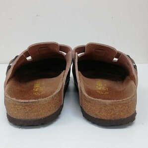 B851b [春夏][人気] BIRKENSTOCK ビルケンシュトック ボストン サンダル 27cm ブラウン レザー | シューズ Gの画像6