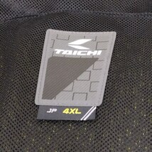 N526 [未使用品] RSTAICHI アールエスタイチ クールメッシュジャケット 4XL ブラック×ホワイト RSJ311BK054XL バイク用品 | G★_画像3