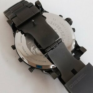 O019a [人気] DIESEL ディーゼル 腕時計 ブラック DZ7331 MR DADDY 2.0 クォーツ ステンレススチール | ファッション小物 Gの画像6