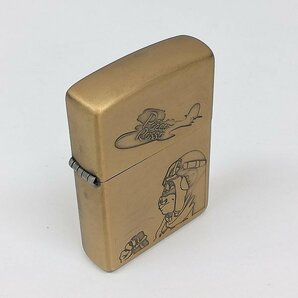 B841a [人気] ZIPPO ジッポー 紅の豚 2003 オイルライター ゴールド ジブリ 喫煙具 煙草 タバコ | その他 Pの画像3