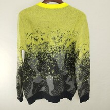 E737 [人気] MARK&LONA マーク&ロナ Vector Faded Crew Sweater セーター 50 ネオンイエロー ウール MLM-1C-AB02 長袖 | G★_画像2