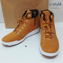 B805b [難あり] Timberland ティンバーランド ブーツ 28.5-29cm ブラウン 6001A ハイカット | シューズ G_画像1