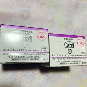 キュレル エイジングケアシリーズ フェイスジェルクリーム 40g 2個（医薬部外品）